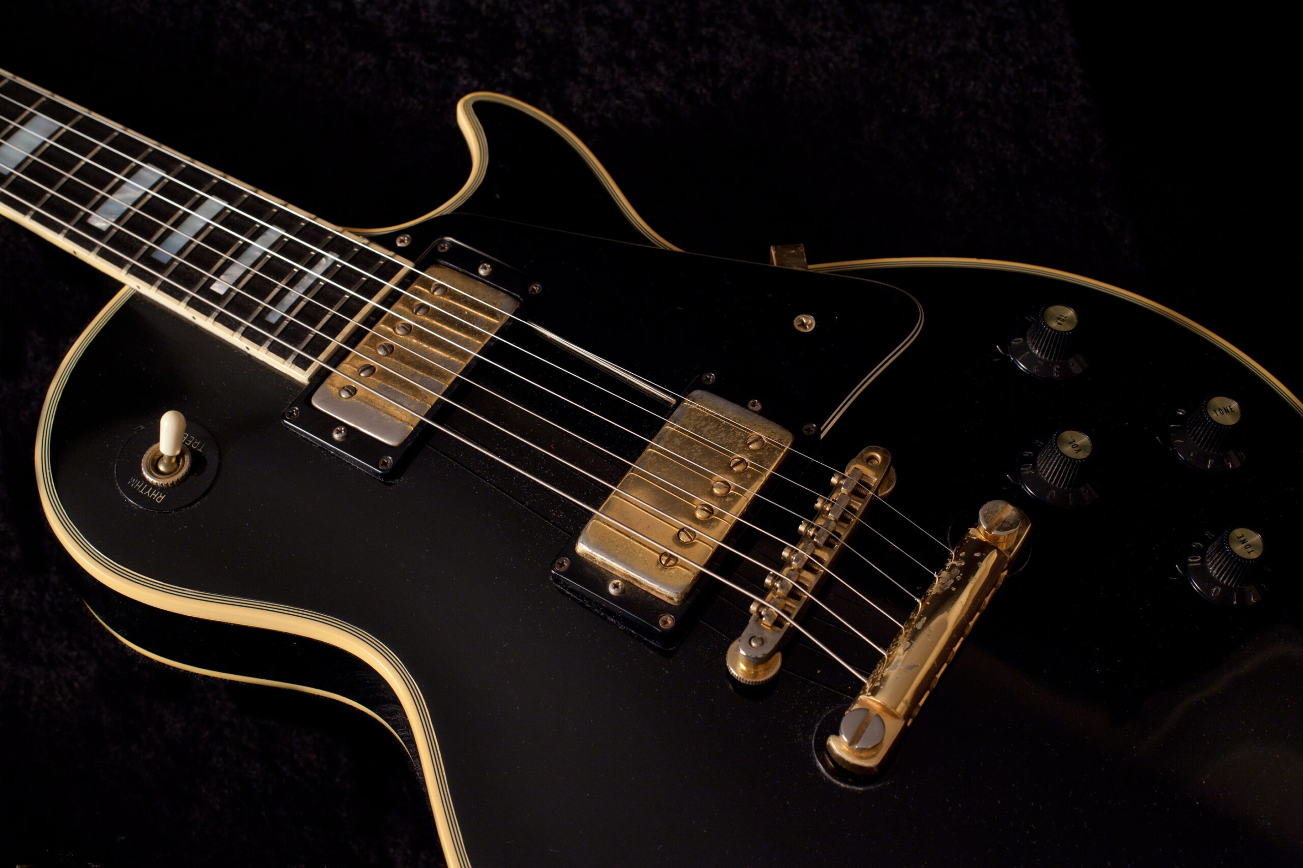 Gibson Les Paul Custom 1973 Black Beauty all Original - Image 5