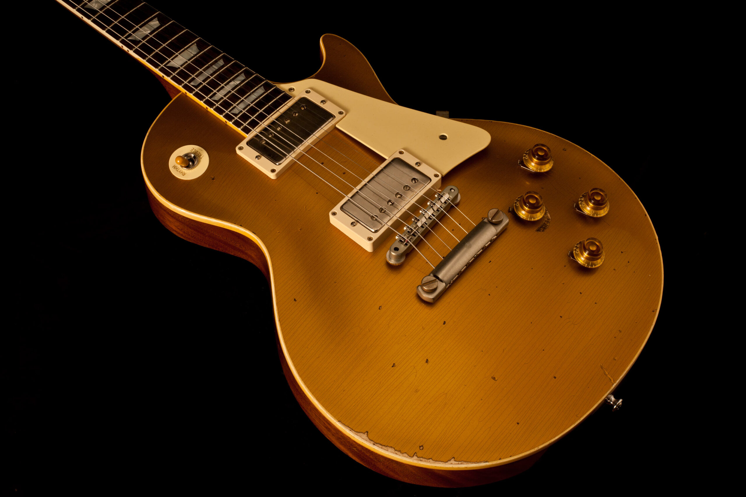 Gibson Les Paul 1957 Antique Goldtop Heavy Aged 60th Anniversary - Image 7