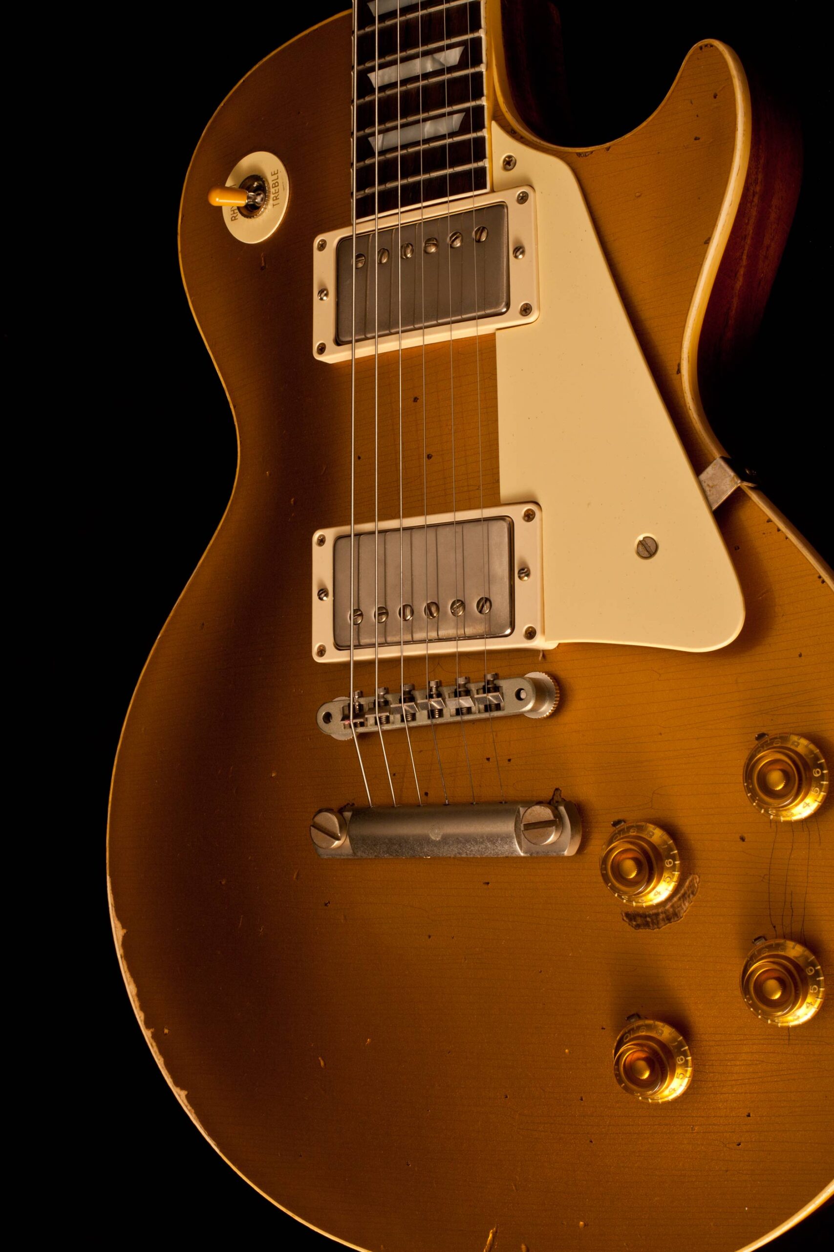 Gibson Les Paul 1957 Antique Goldtop Heavy Aged 60th Anniversary - Image 8