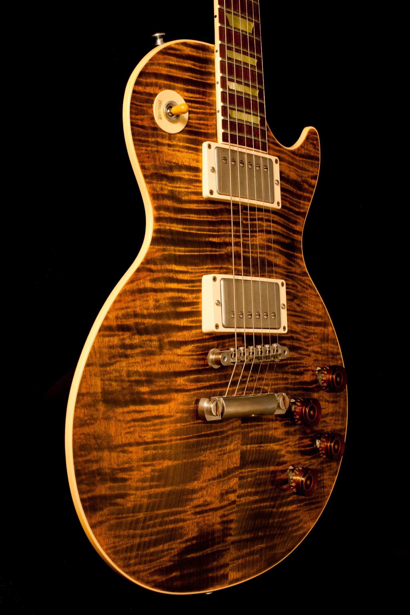 Gibson Les Paul Joe Perry Green Tiger - Image 3