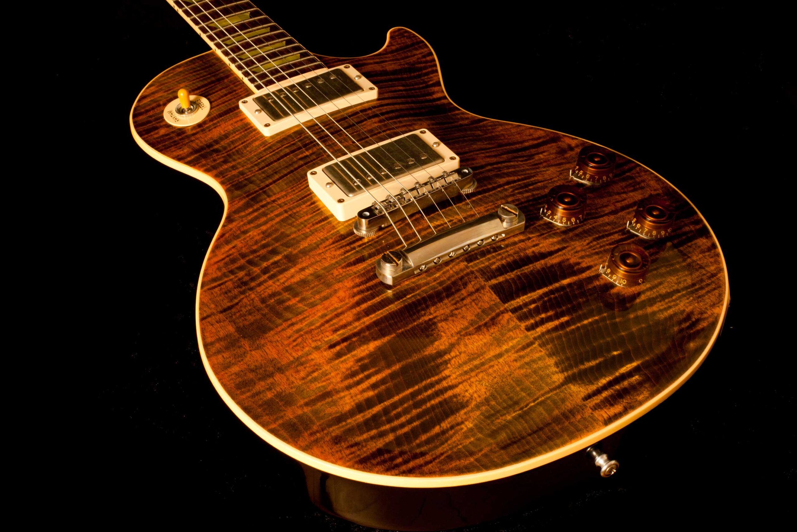 Gibson Les Paul Joe Perry Green Tiger - Image 9