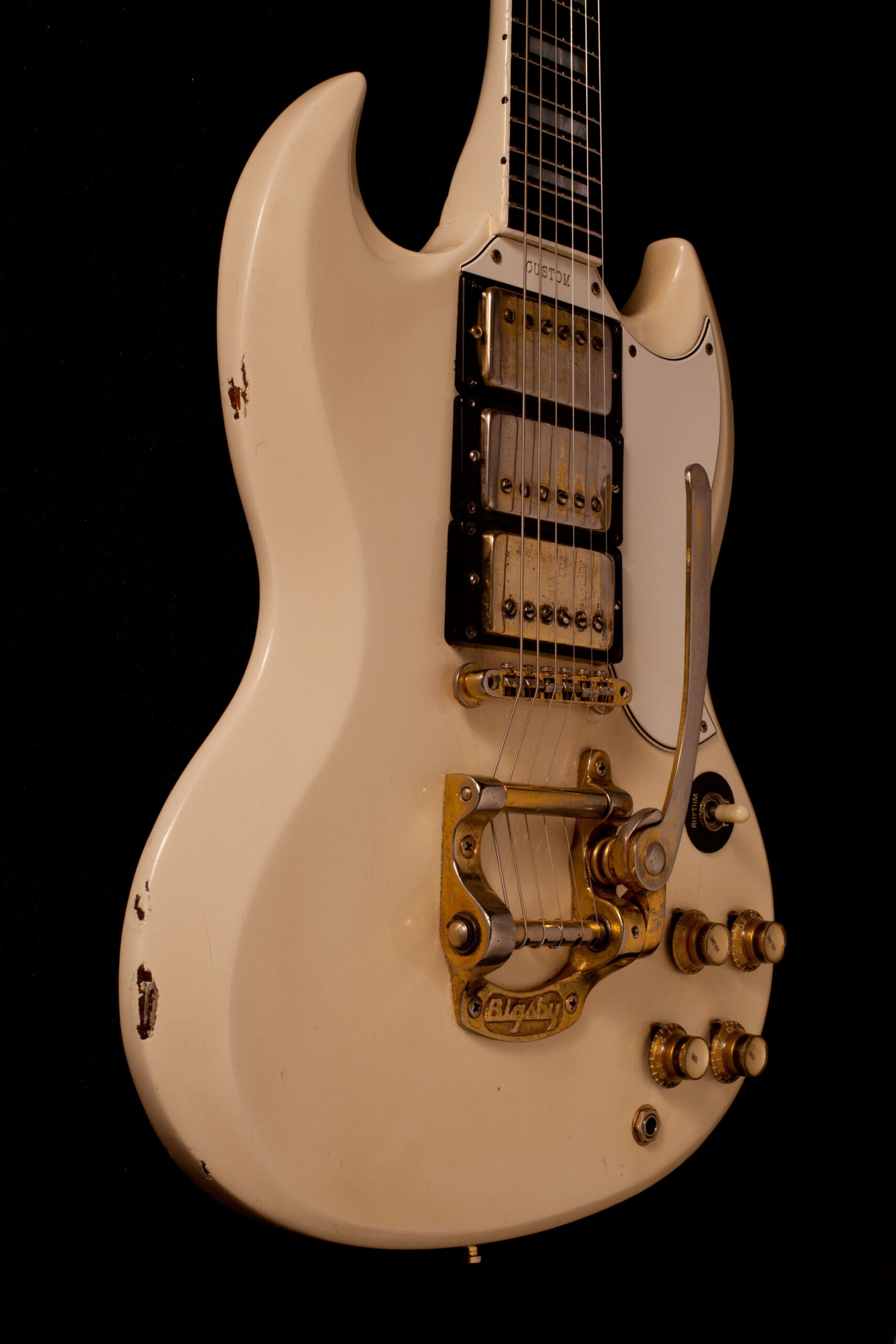 Gibson Les Paul "SG" Custom White 1962 - Image 2