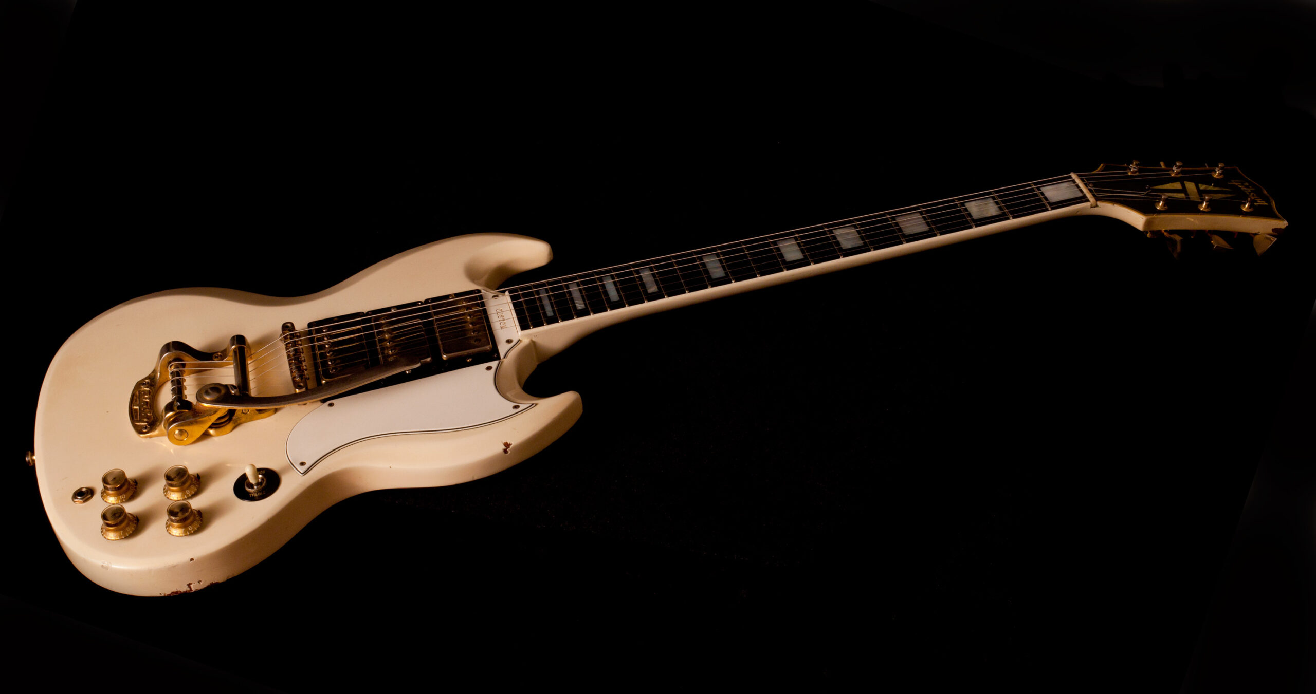 Gibson Les Paul "SG" Custom White 1962 - Image 5