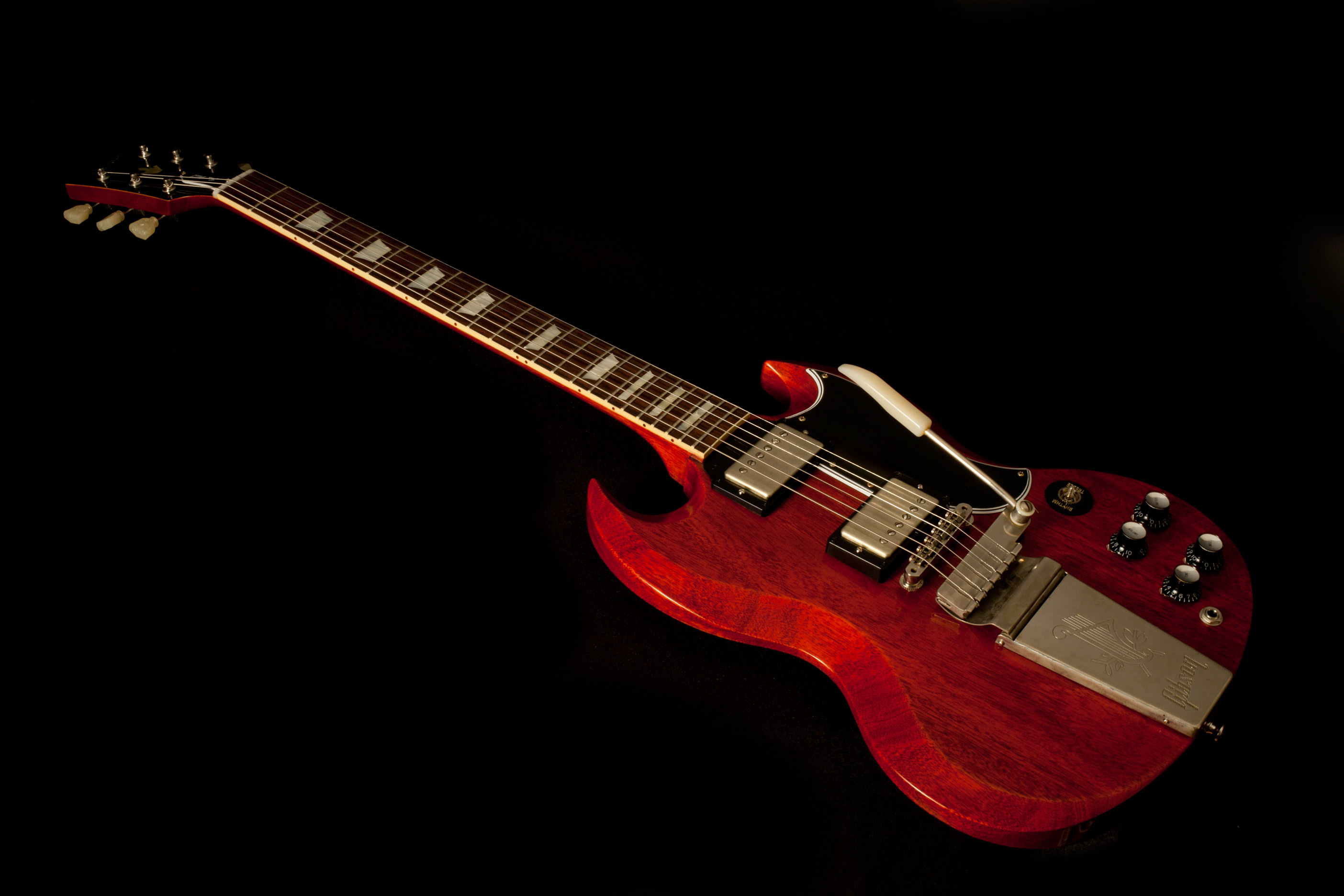 Gibson SG Standard 1964 Maestro Vibrato Cherry Red Gitarren Total