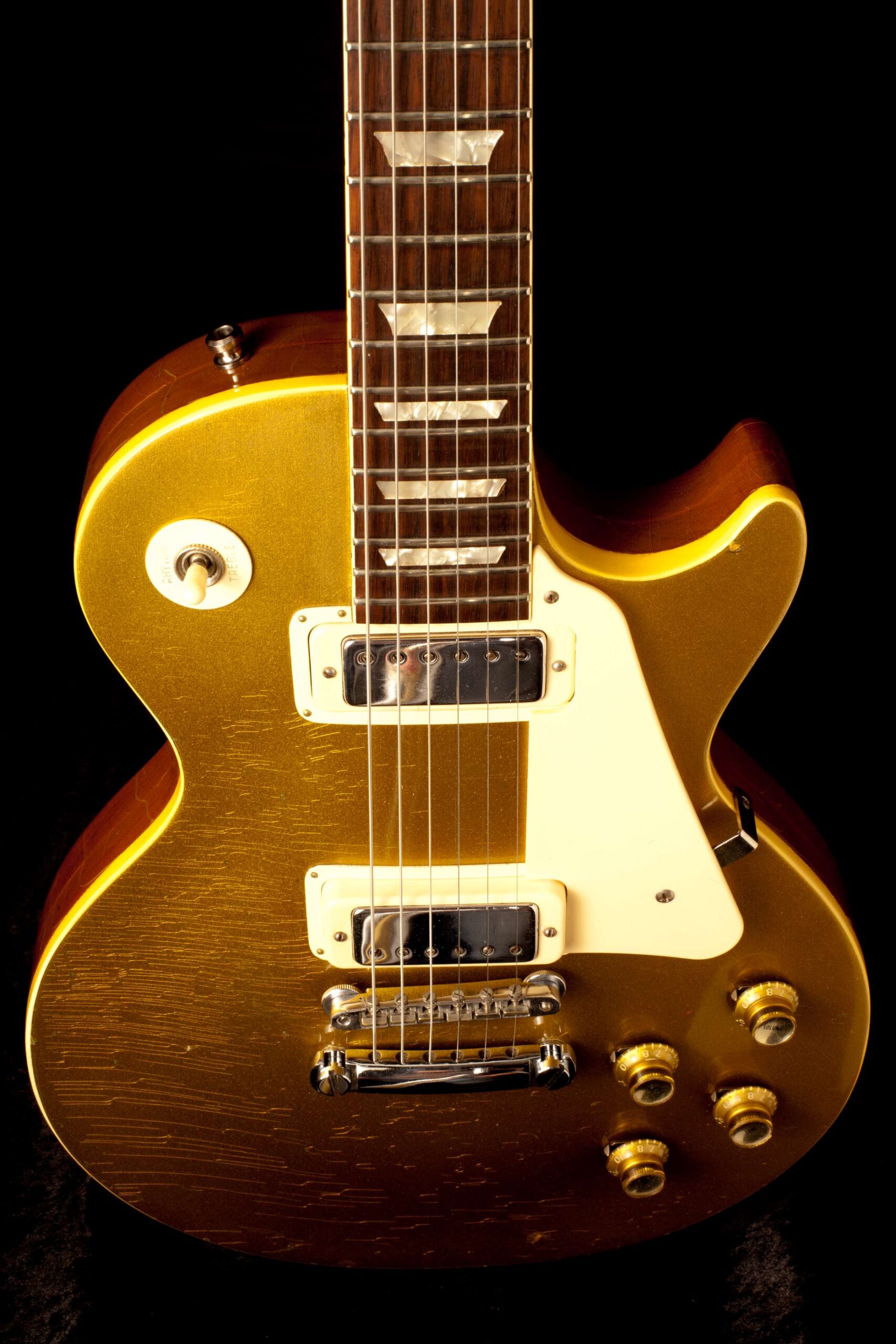 Gibson Les Paul Deluxe Goldtop 1971 - Image 3