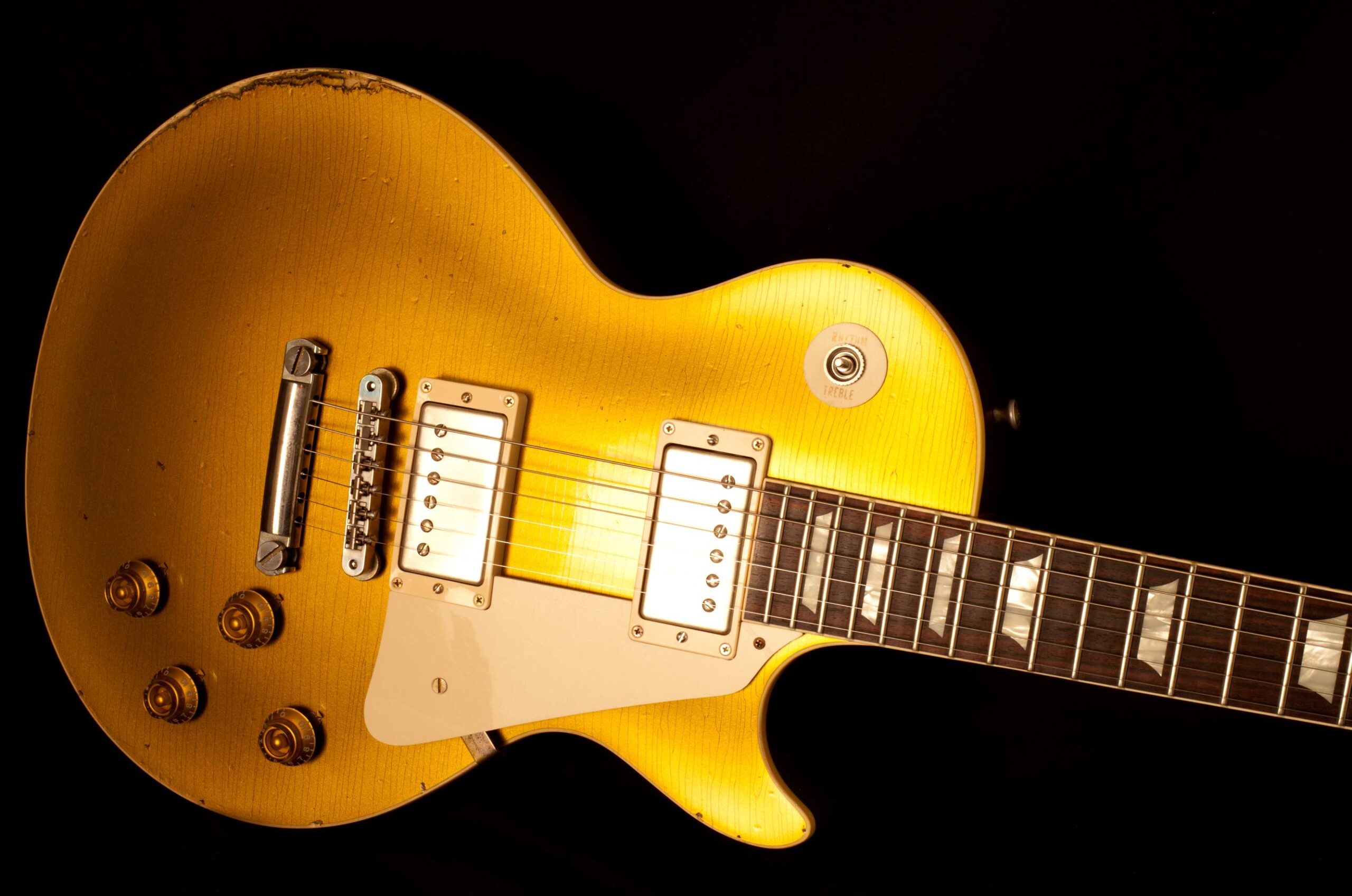Gibson Les Paul Goldtop 1957 Heavy Aged - Image 6