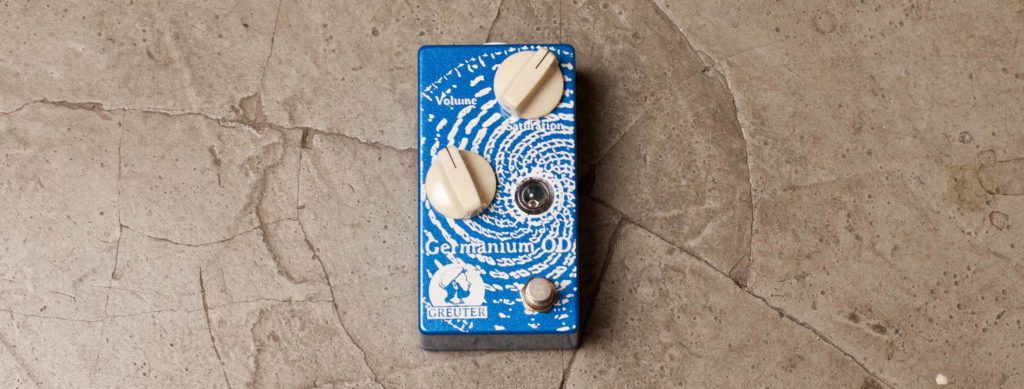 Greuter Audio Germanium OD White on Blue Sparkle