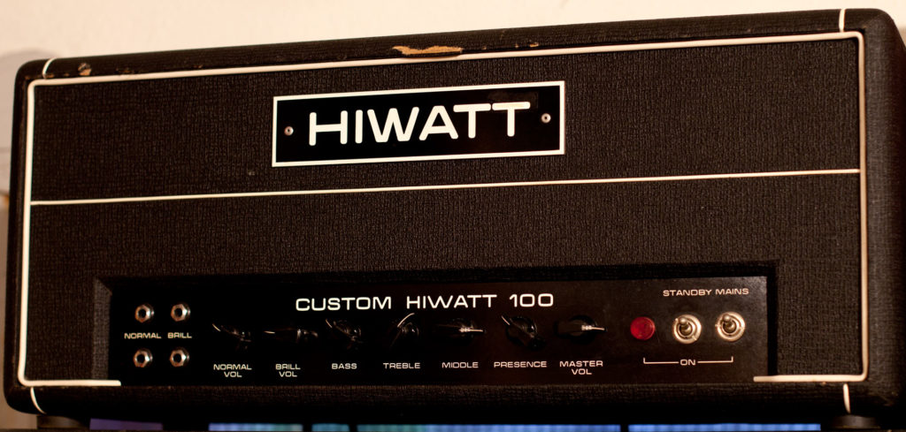 Hiwatt Custom 100 Head 70's