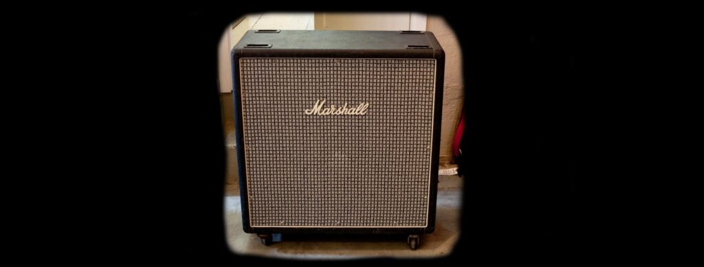 Marshall Bass Cabinet umgebaut