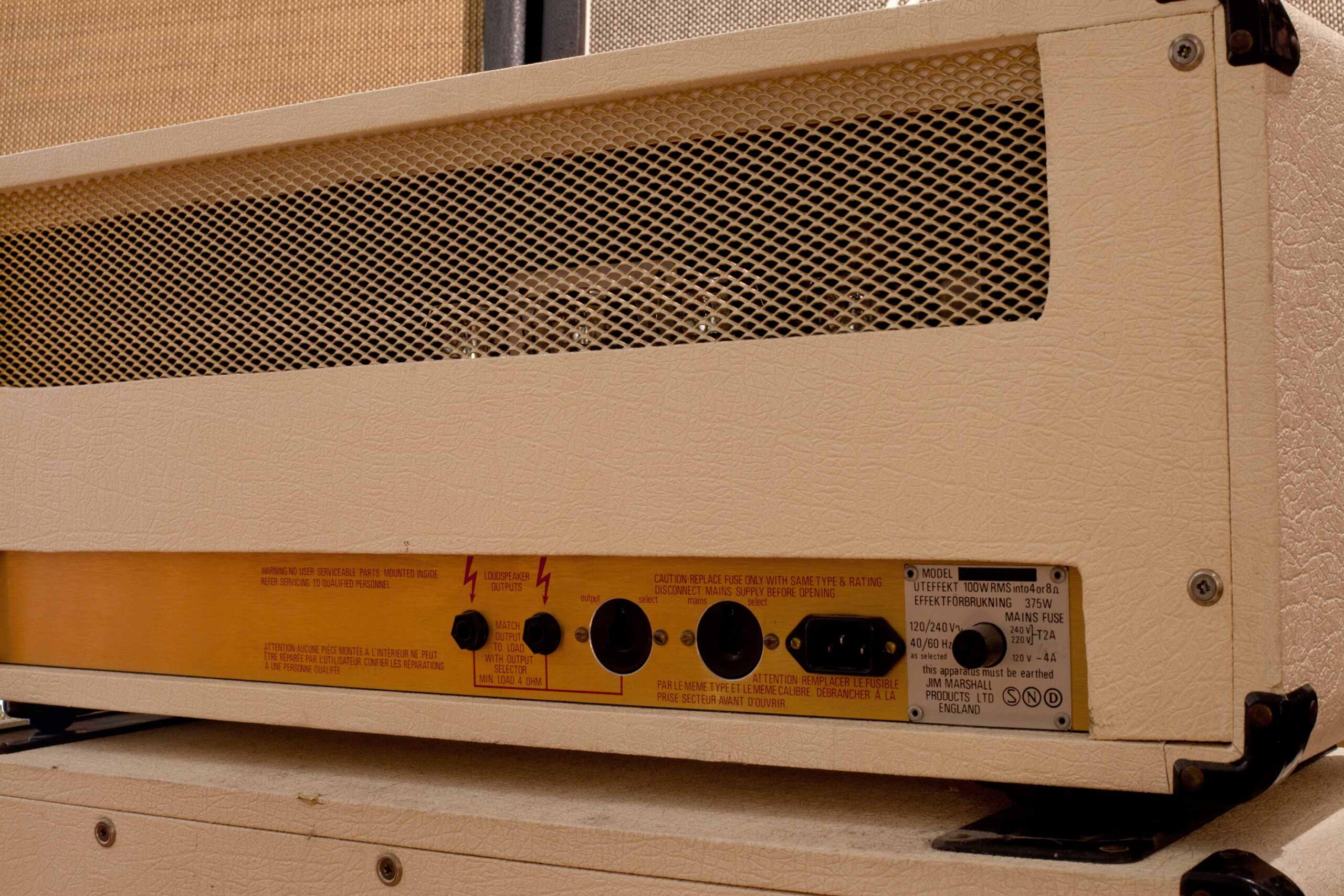 Marshall JMP Halfstack White 1983 - Image 6