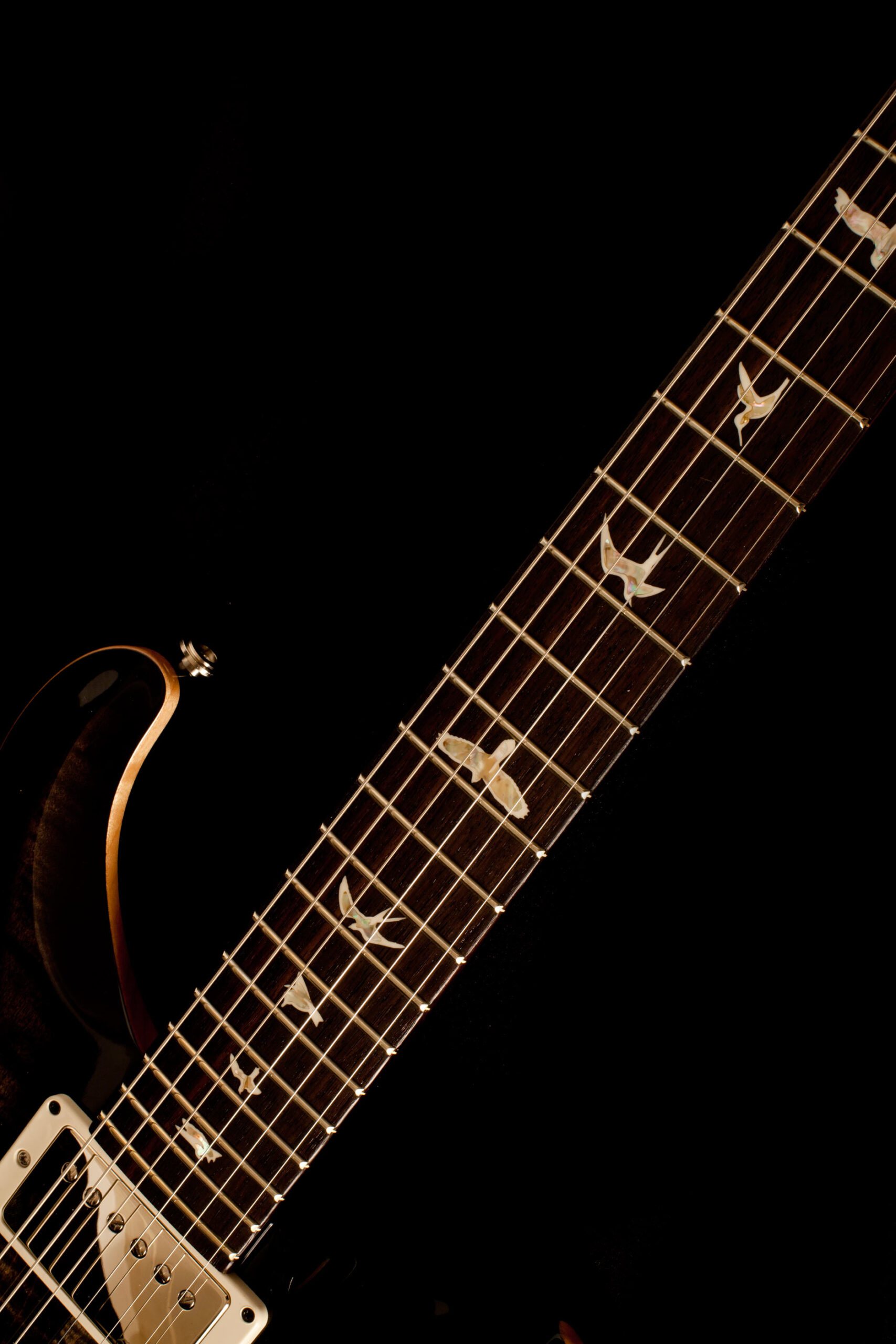 PRS Custom 22 Trem Charcoal Burst - Image 6
