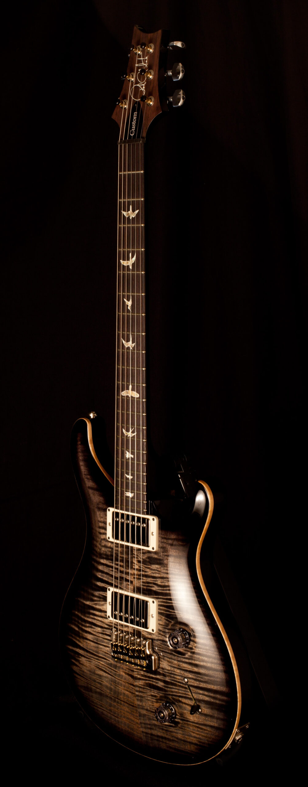 PRS Custom 22 Trem Charcoal Burst - Image 5