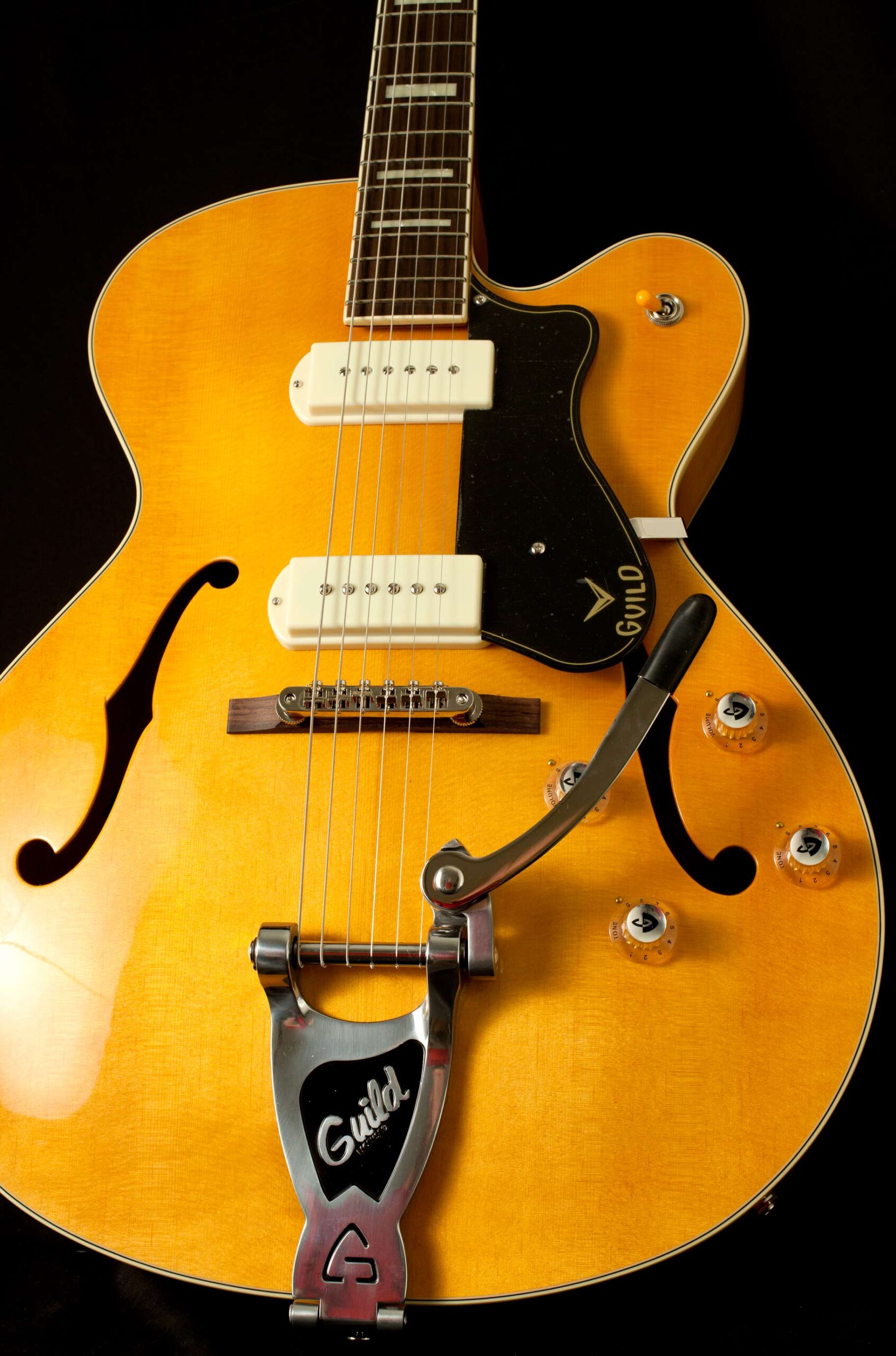 Guild X-175B Blonde mit Bigsby – Bild 3