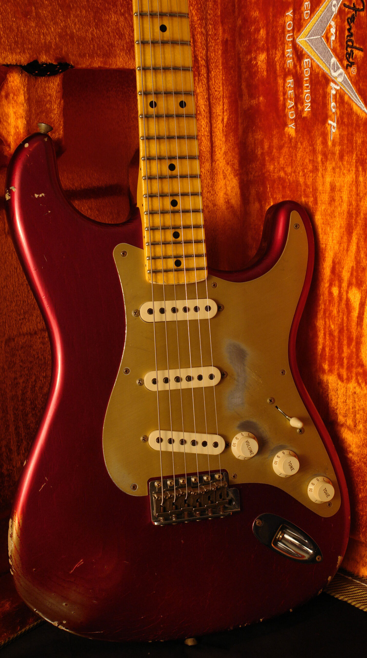 Fender Stratocaster '58 Candy Apple Red - Image 2