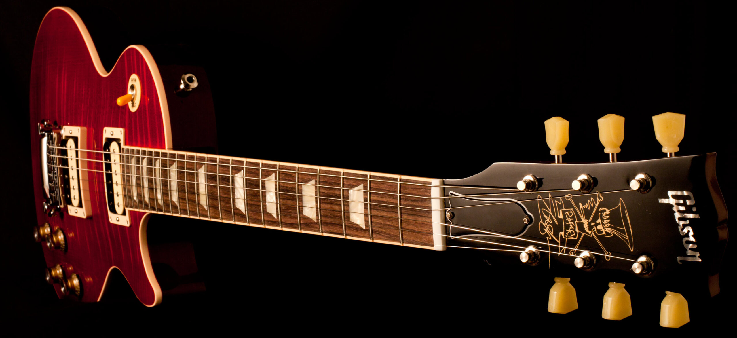 Gibson Les Paul Slash Signature Rossa Corsa - Image 3