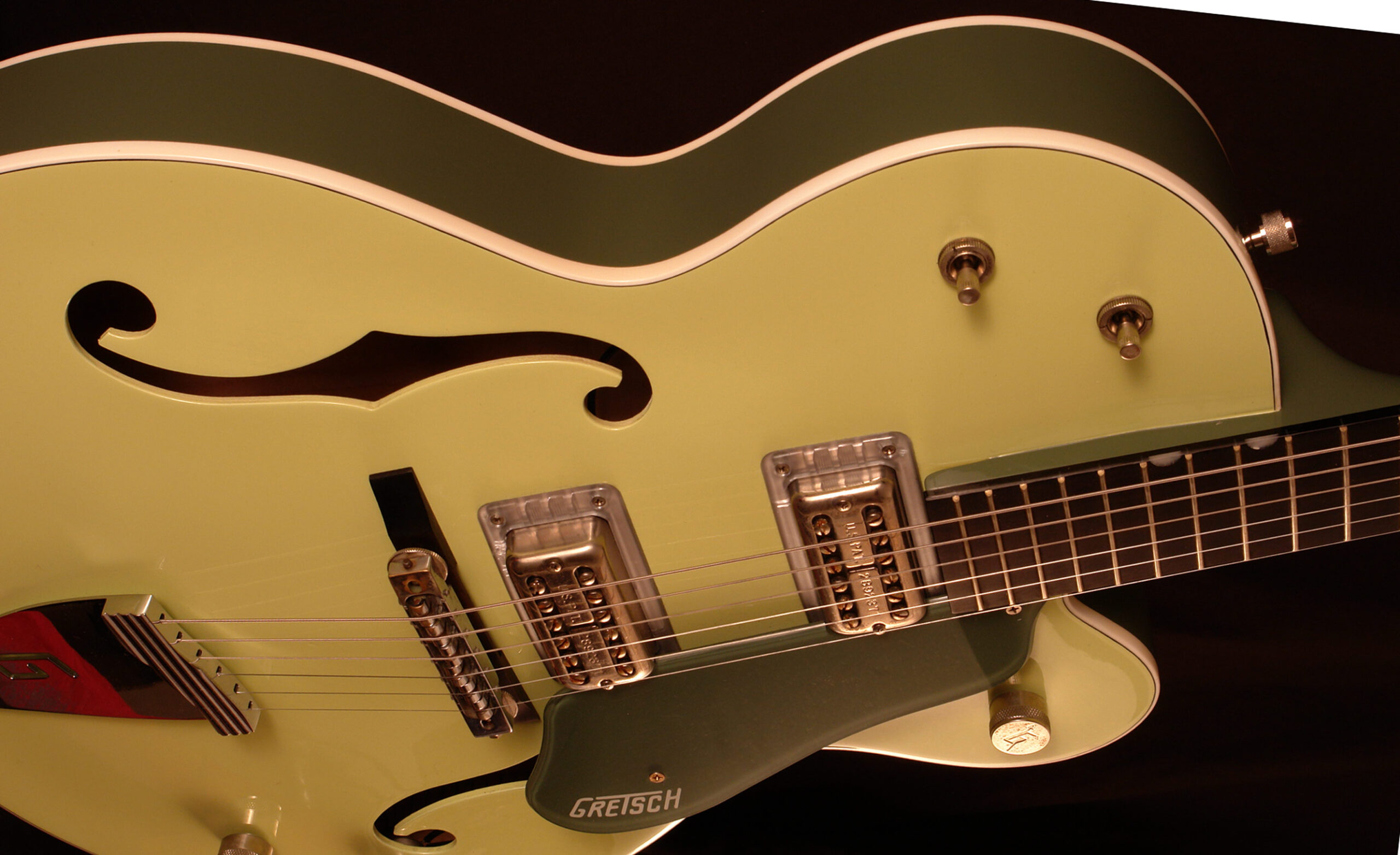 Gretsch G6118 Double Anniversary Smoke Green – Bild 4
