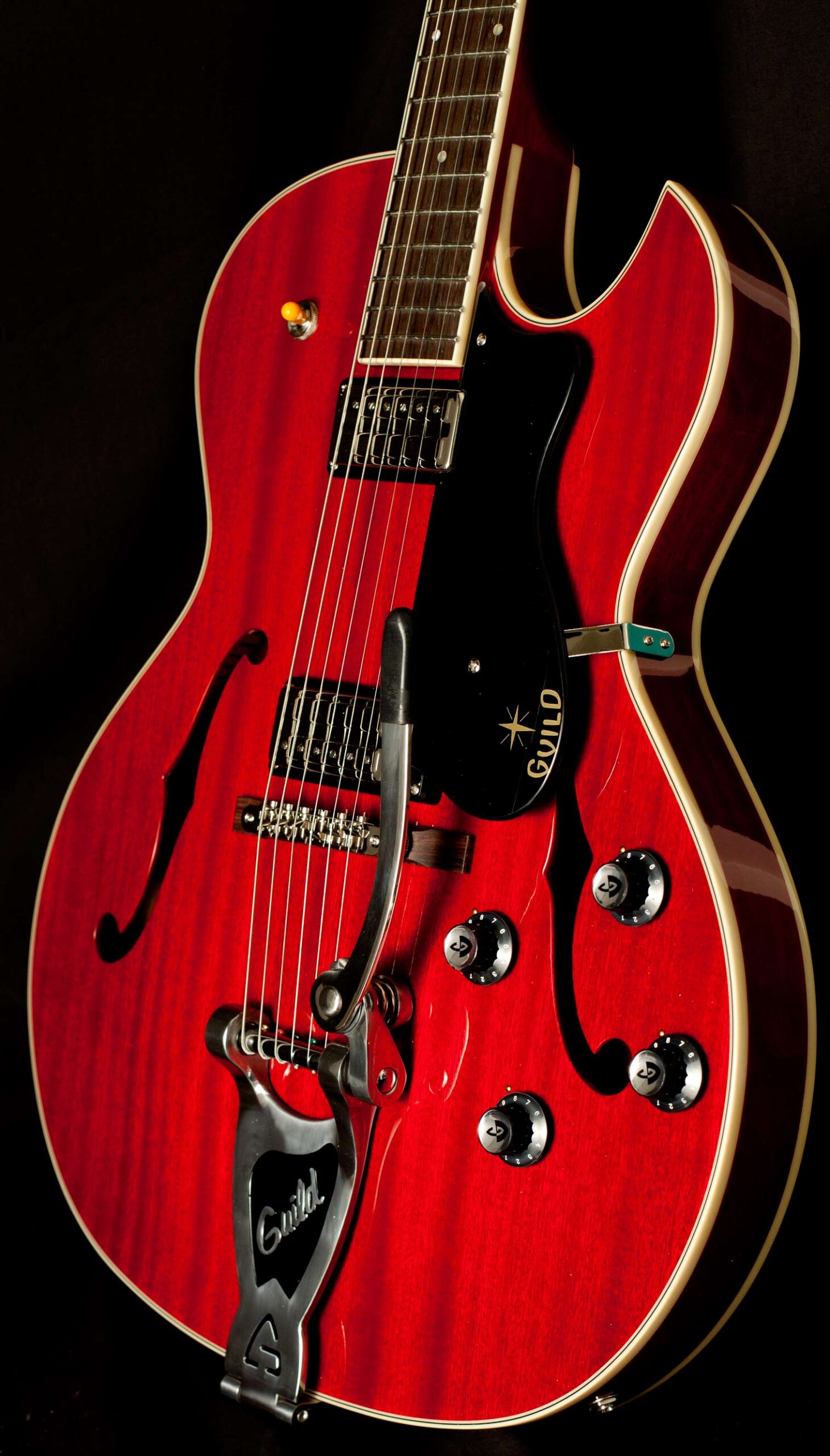 Guild Starfire III Bigsby Cherry Red – Bild 2