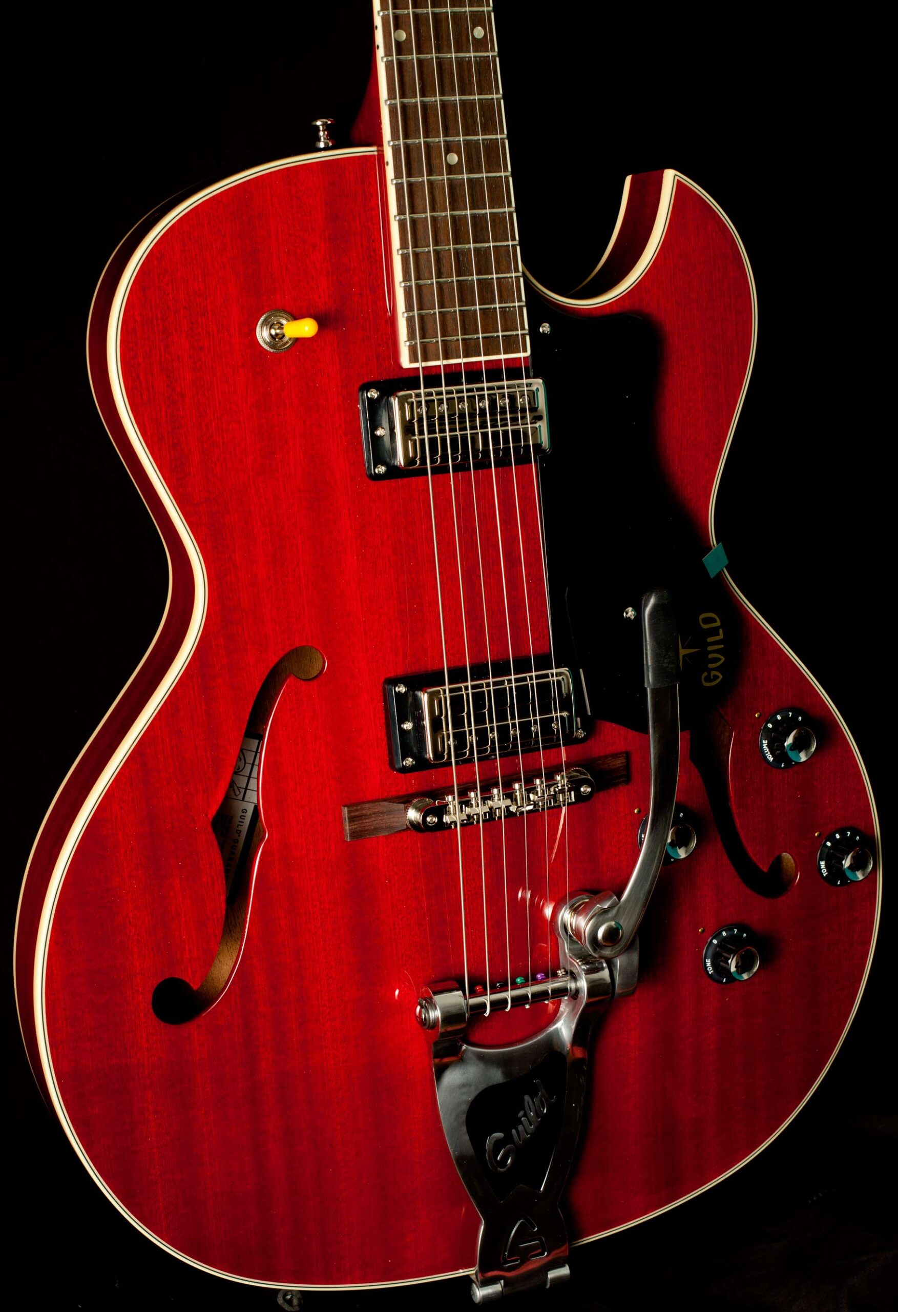 Guild Starfire III Bigsby Cherry Red – Bild 3