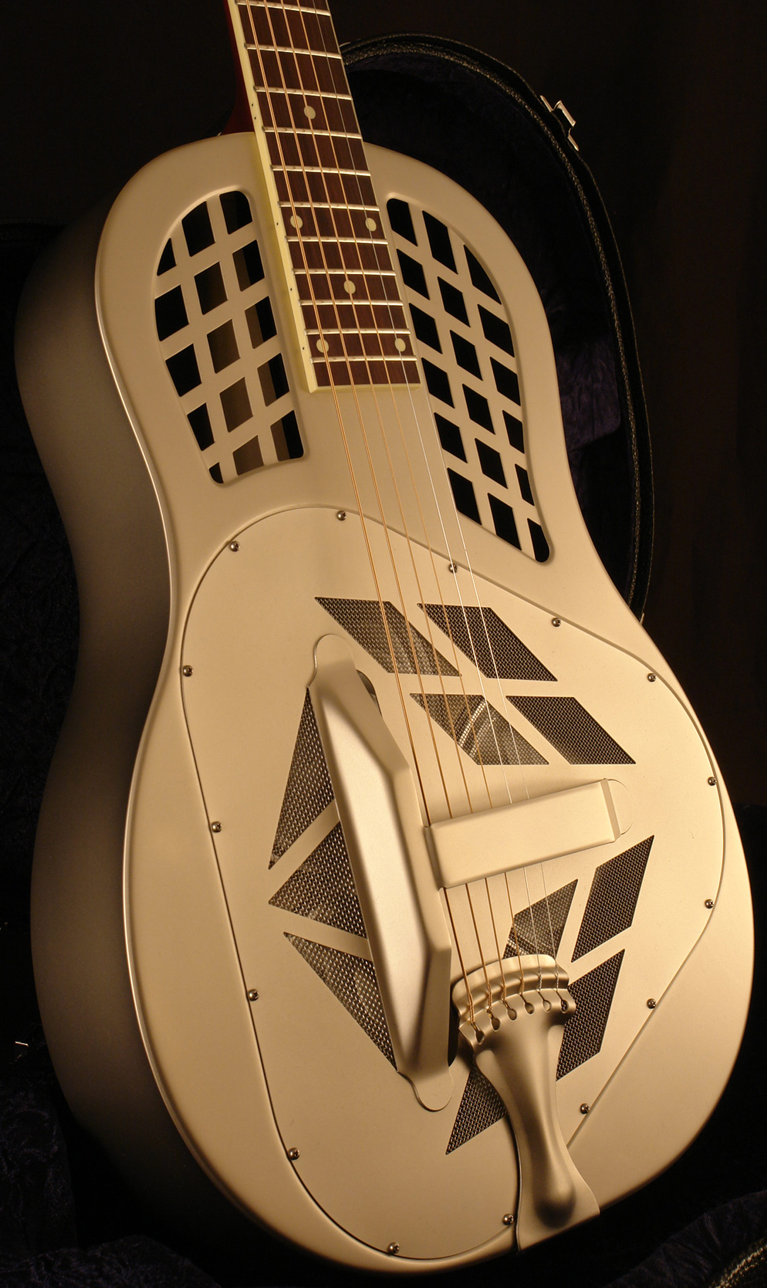 National Vintage Steel Tricone Resonator Gitarren Total