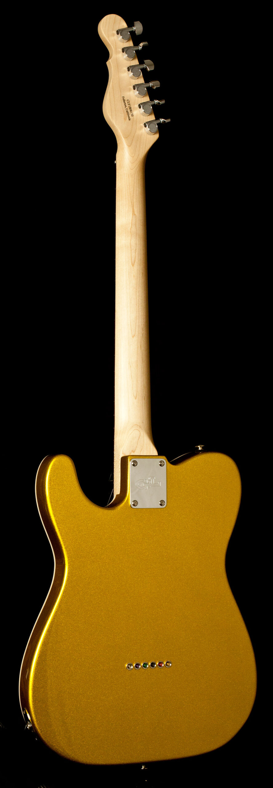 G&L Asat Classic Semi Hollow Yukon Gold Metallic - Image 5