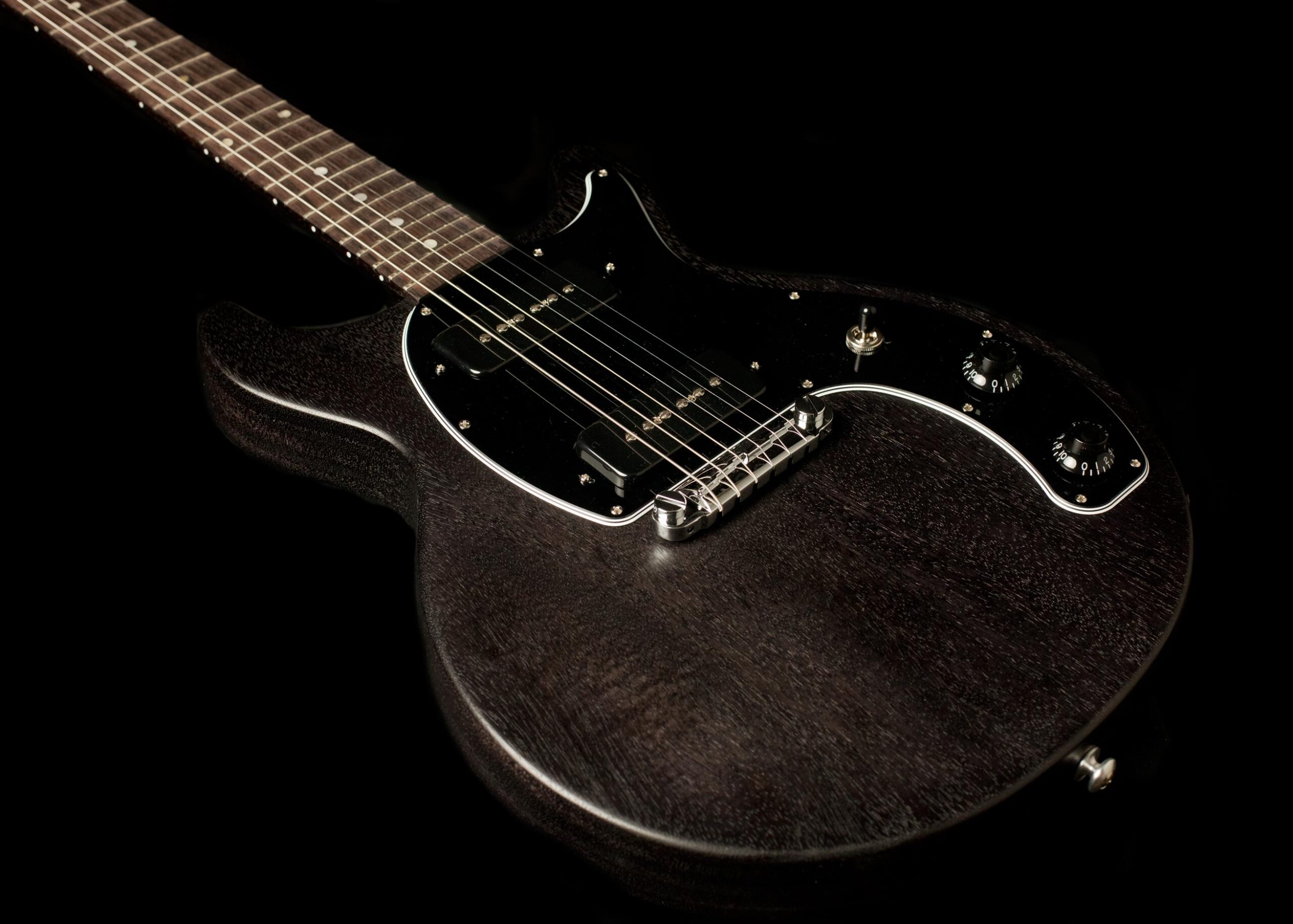Gibson Les Paul Special Tribute DC 2019 Worn Ebony - Image 6