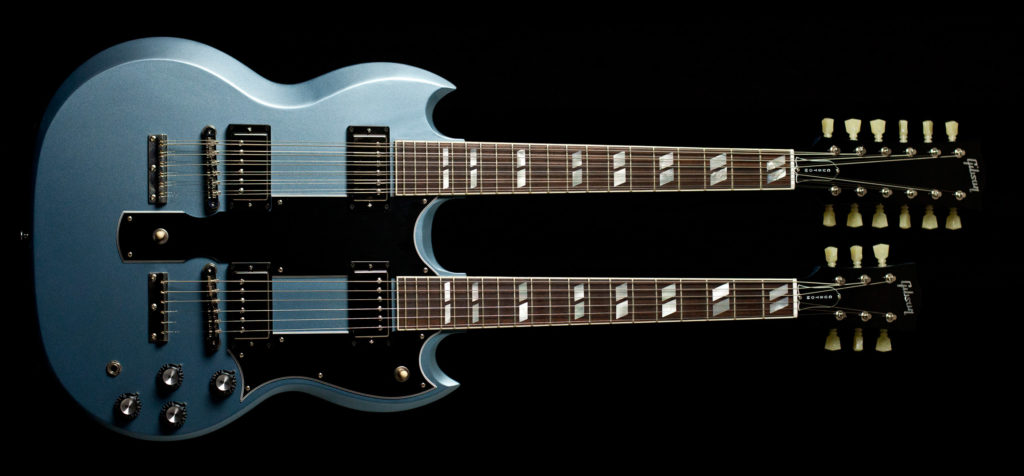 Gibson EDS-1275 SG Doubleneck Pelham Blue 2015