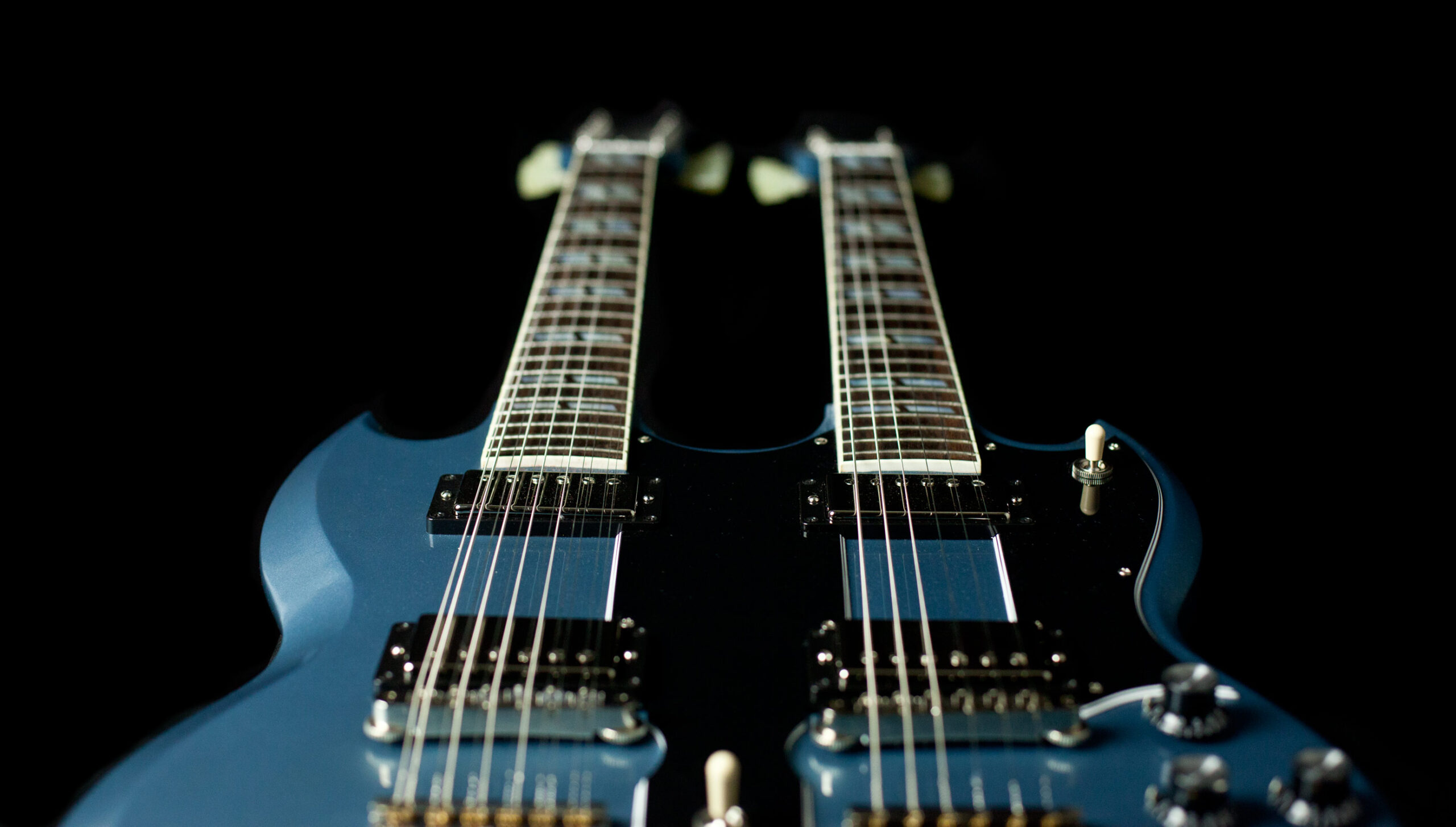 Gibson EDS-1275 SG Doubleneck Pelham Blue 2015 - Image 7