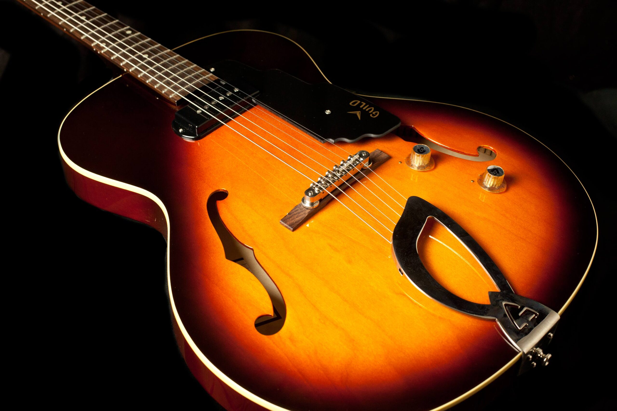 Guild T-50 Slim Vintage Sunburst Used – Bild 6