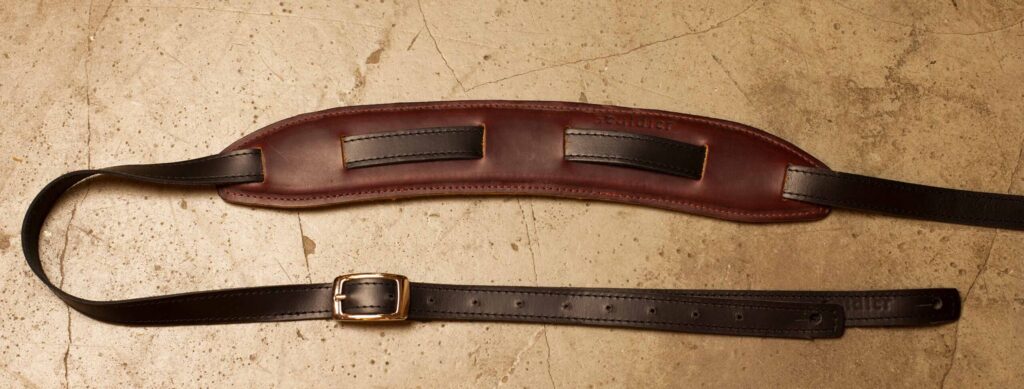 Souldier Saddle Strap Plain Black/Mahogany