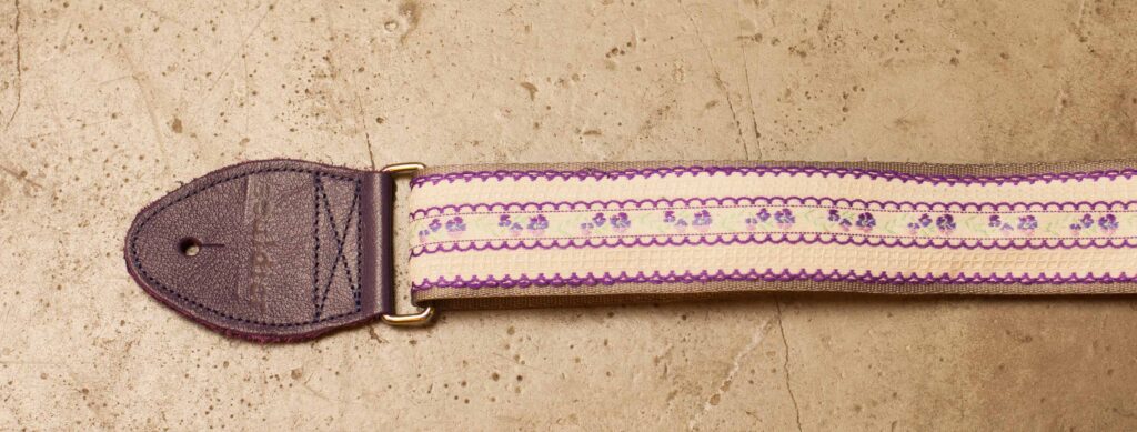 Souldier Strap Freesia Purple/White