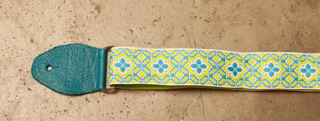 Souldier Strap Octagon Star Turquoise/Lemon/White