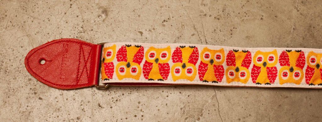 Souldier Strap Owls Red/Yellow on WH