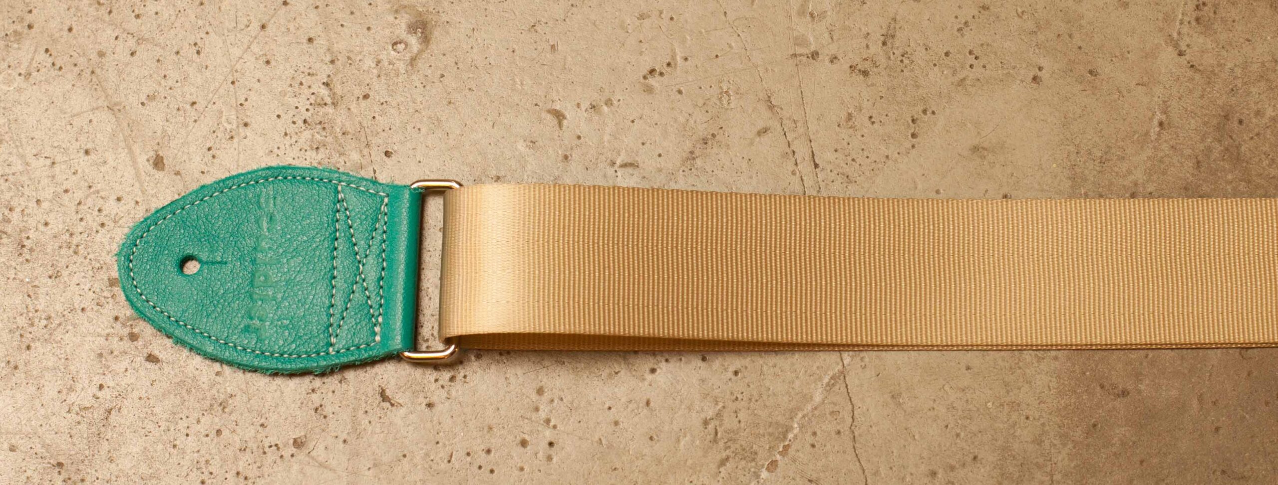 Souldier Strap Plain Beige/Teal