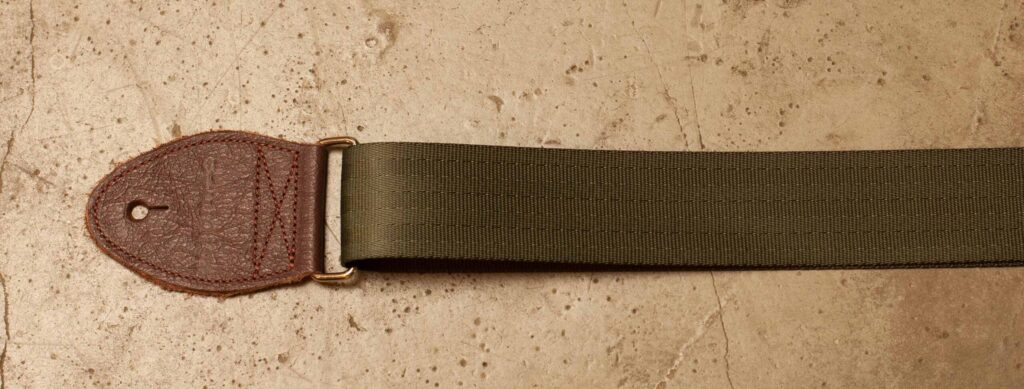 Souldier Strap Plain Forest Green/Warm Brown