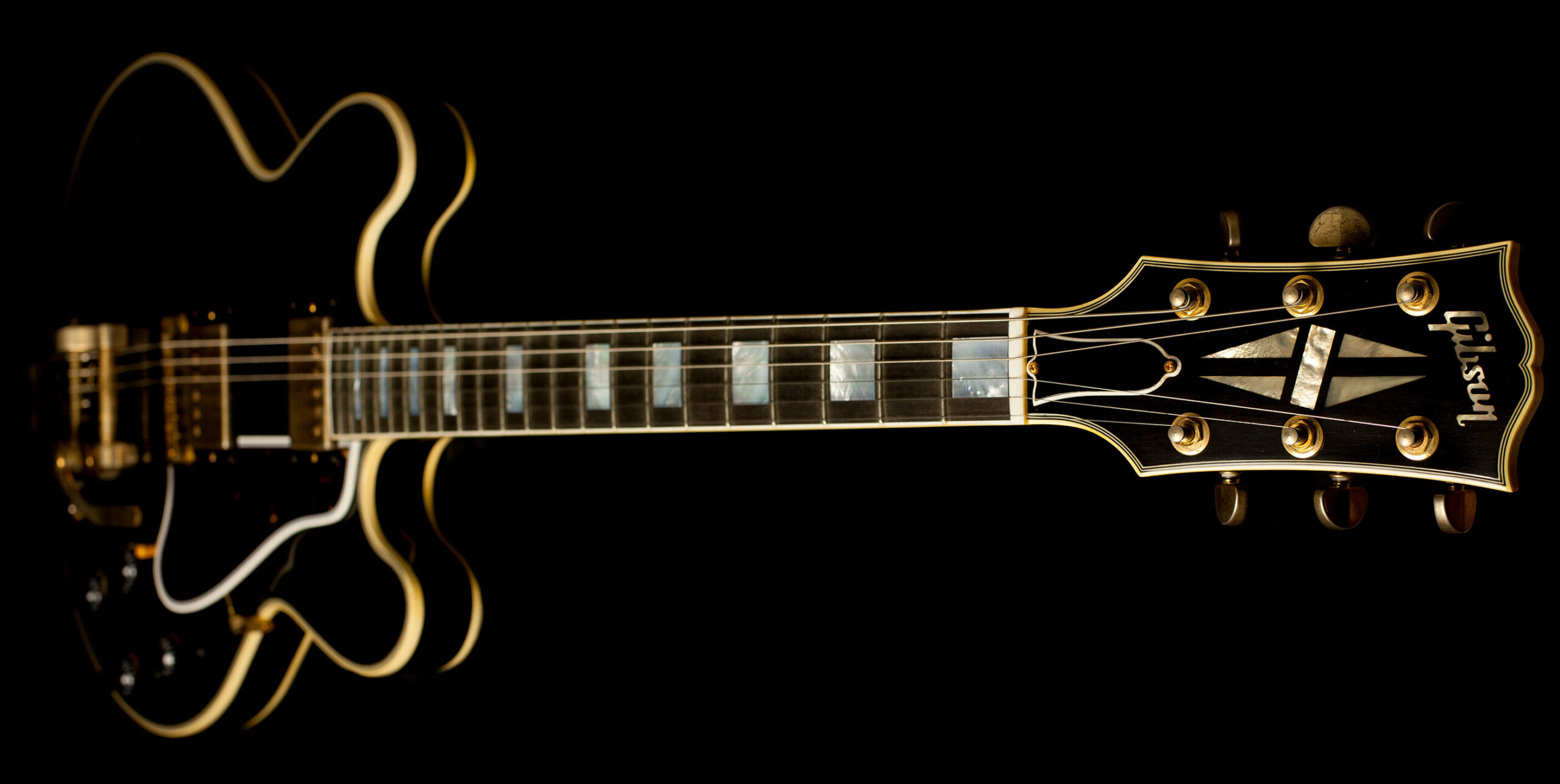 Gibson ES-355 VOS Vintage Ebony Limited Run 2016 - Image 8