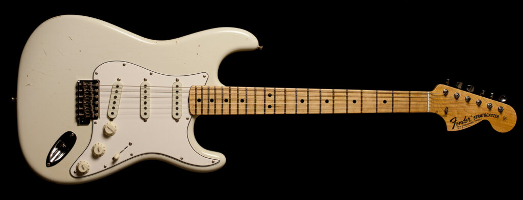 Fender Stratocaster Jimi Hendrix Limited Aged Olympic White
