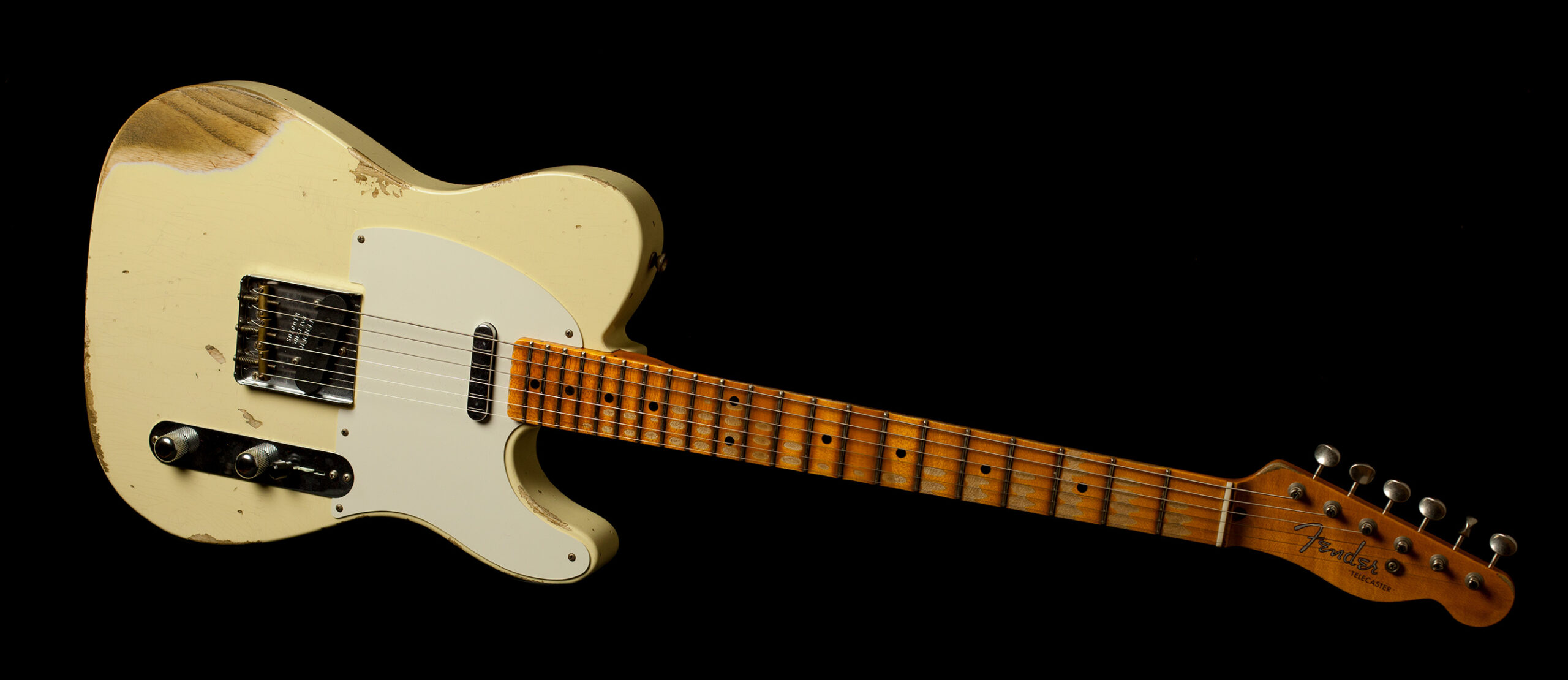Fender Telecaster '52 Heavy Relic Vintage White - Image 7