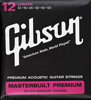 Gibson Masterbuilt 80/20 Bronze 12-53