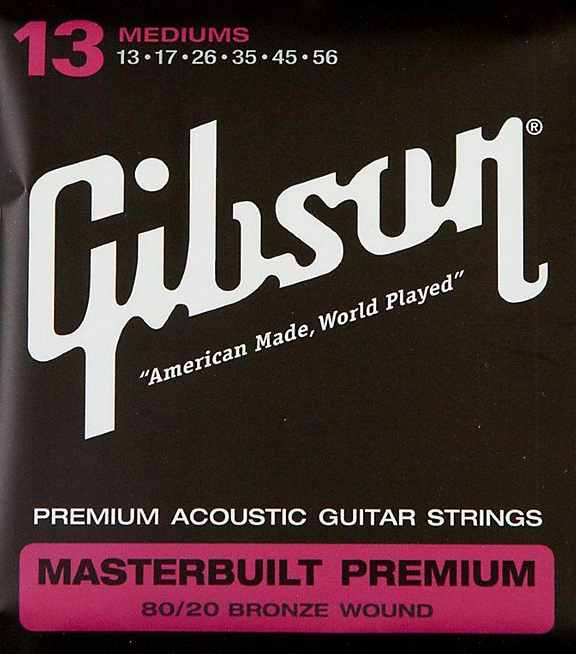 Gibson Masterbuilt 80/20 Bronze 13-56