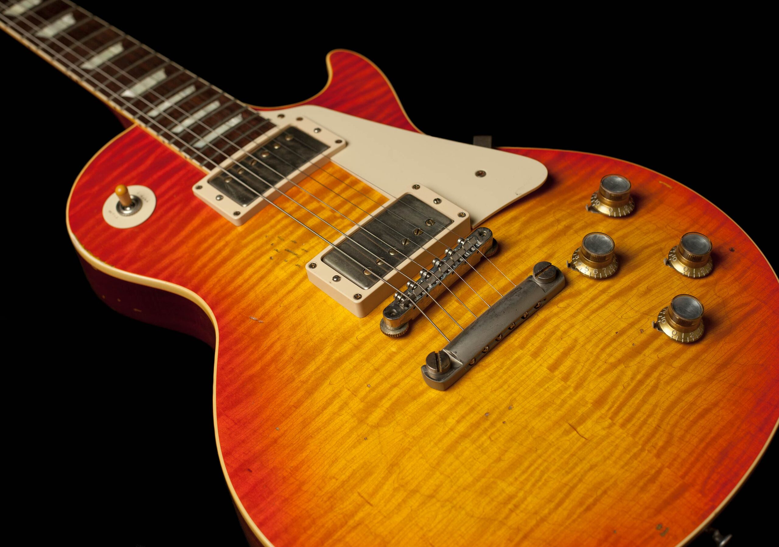 Gibson Les Paul Joe Walsh Aged Tangerine Burst Murphy Aged - Image 6