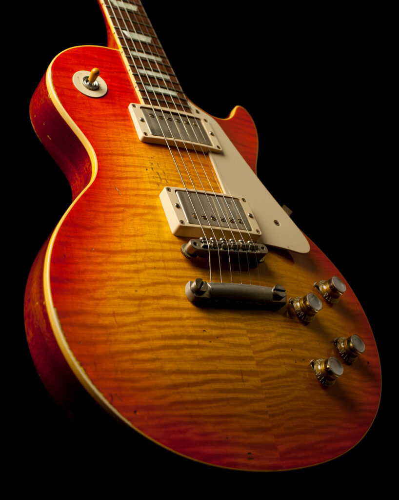 Gibson Les Paul Joe Walsh Aged Tangerine Burst Murphy Aged - Gitarren Total