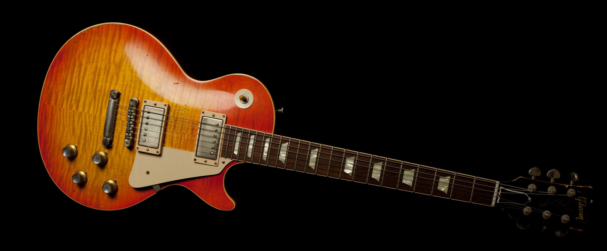 Gibson Les Paul Joe Walsh Aged Tangerine Burst Murphy Aged - Image 9