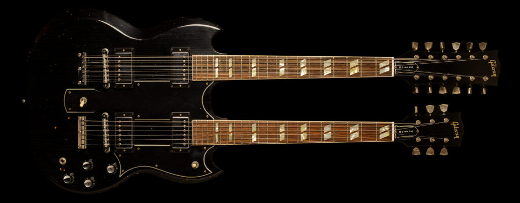 Gibson Slash 1966 EDS-1275 Doubleneck Aged & Signed