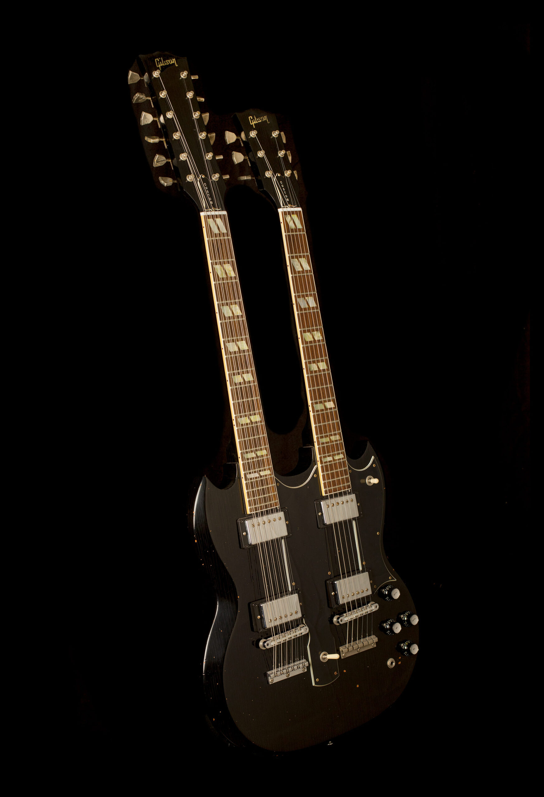 Gibson Slash 1966 EDS-1275 Doubleneck Aged & Signed - Image 4