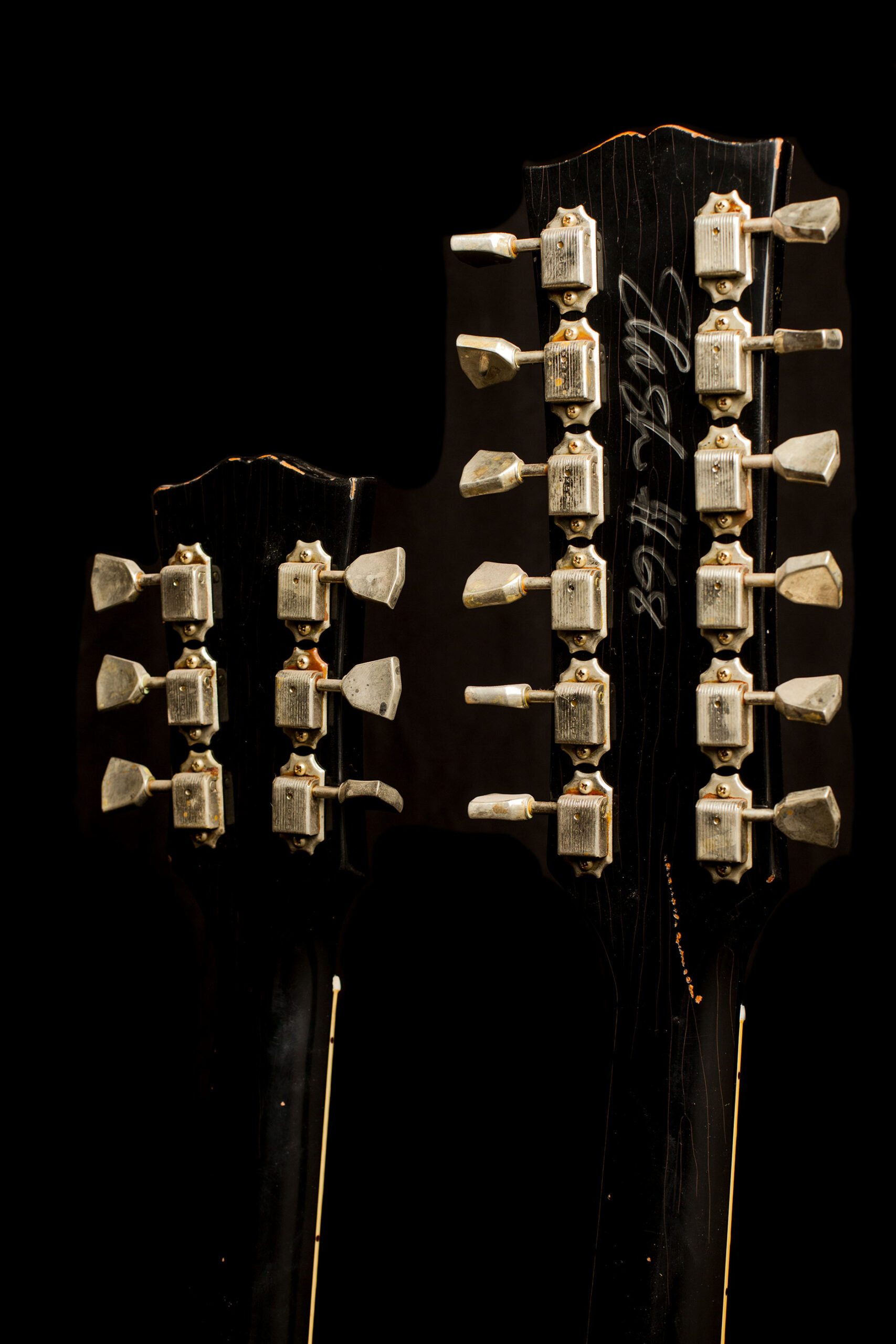 Gibson Slash 1966 EDS-1275 Doubleneck Aged & Signed - Image 6