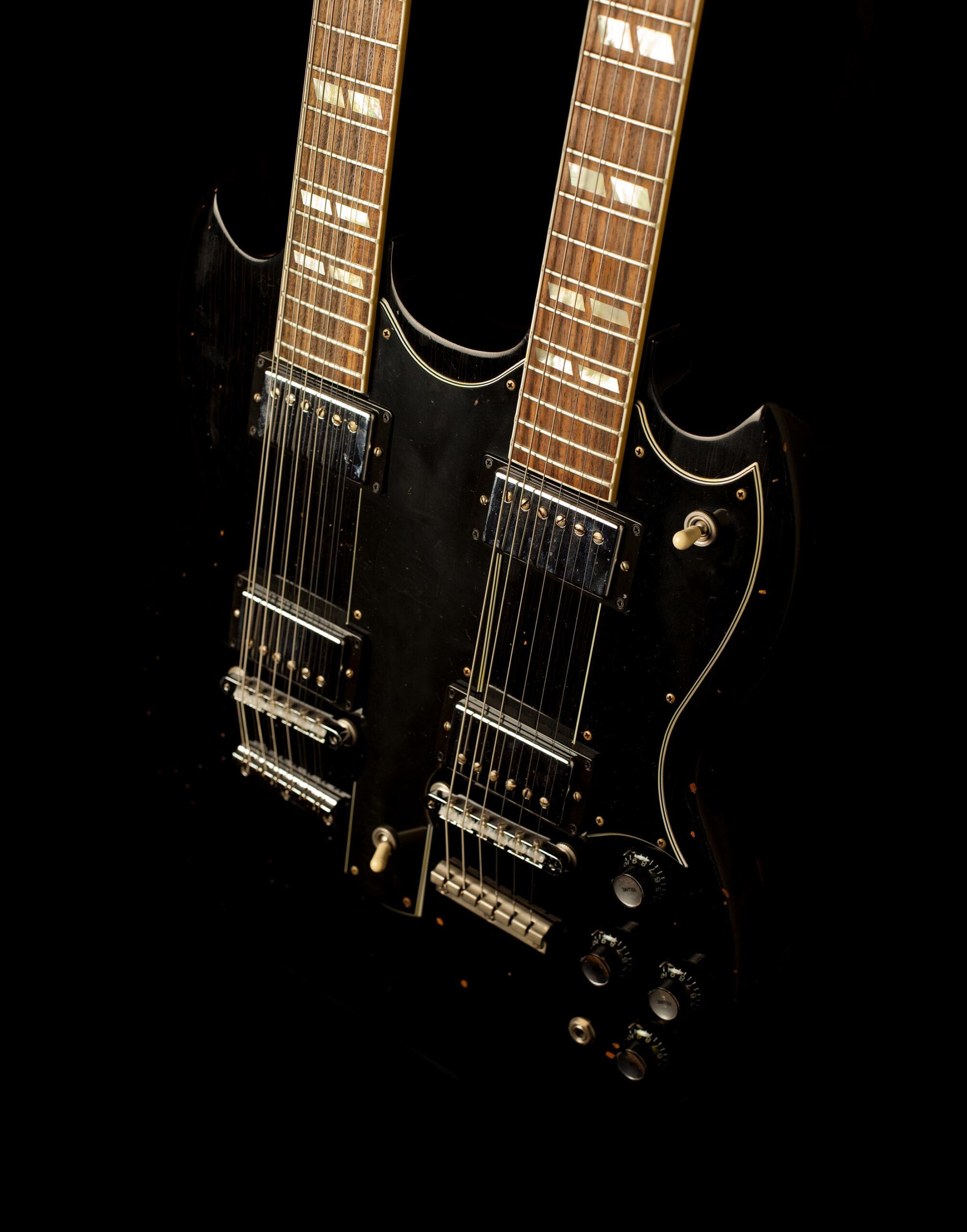 Gibson Slash 1966 EDS-1275 Doubleneck Aged & Signed - Image 8