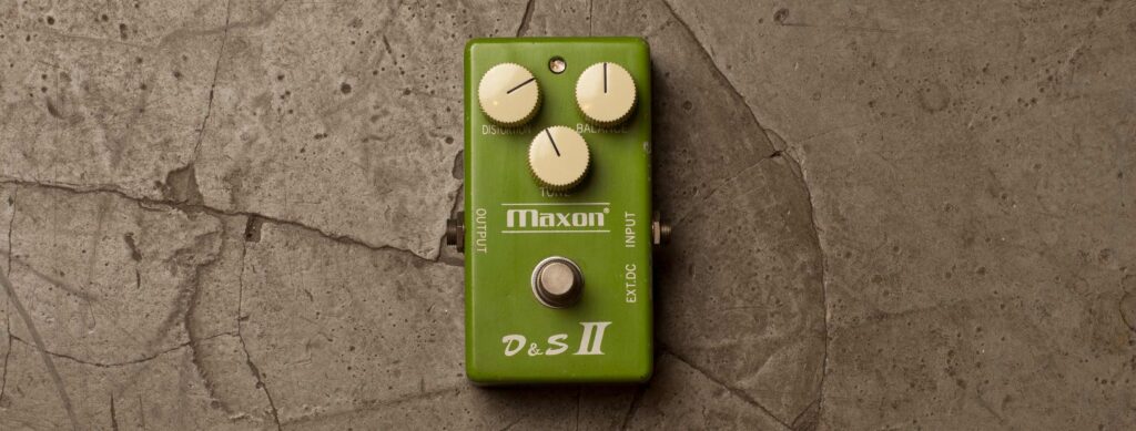 Maxon D&S II Distortion & Sustainer late 70's