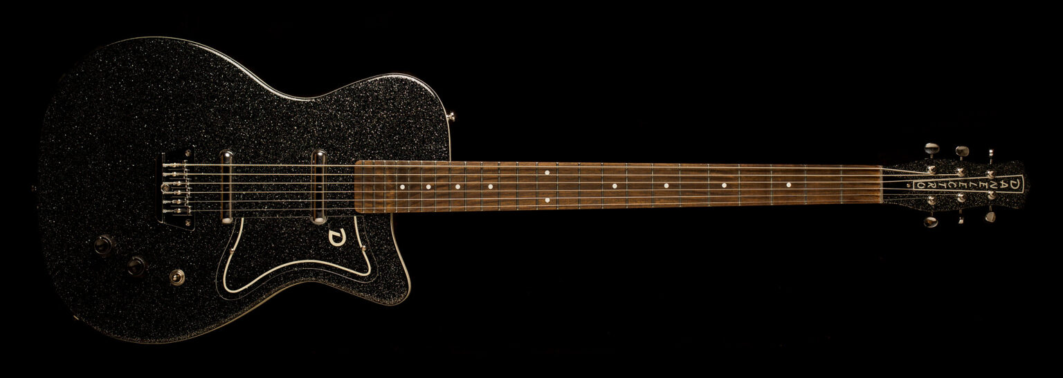Danelectro Baritone Black Metal Flake