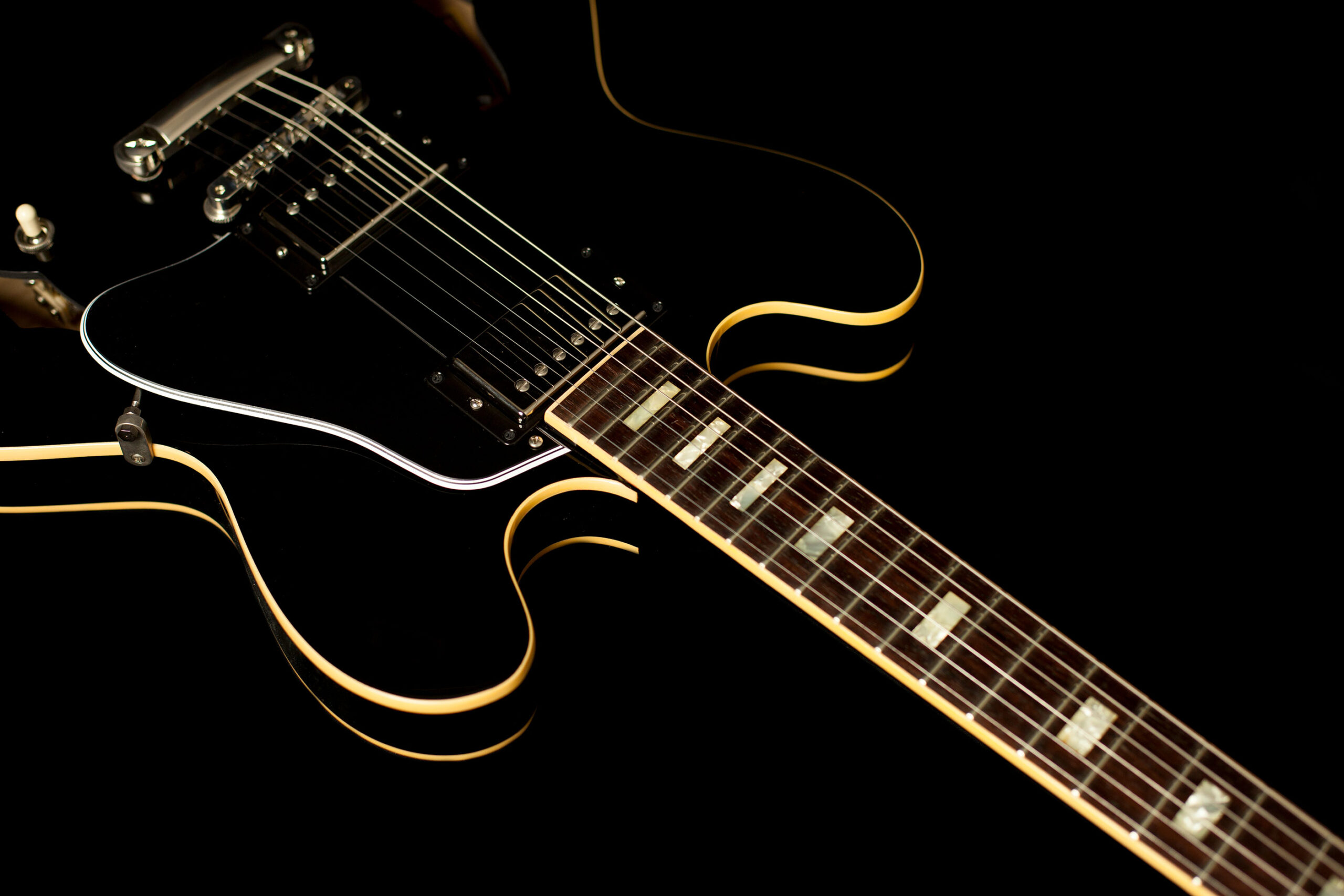 Gibson ES-335 Traditional Antique Ebony 2018 - Image 7
