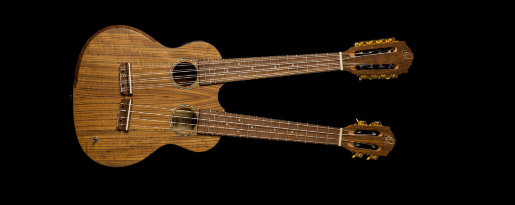 Ortega Hydra Double Neck Ukulele